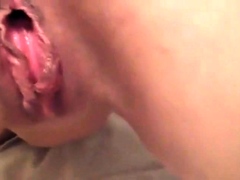 Furzen Sahne aus ihrer Muschi – Creampie