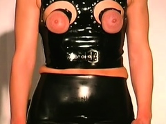 Glamour hottie who likes to play with her twat